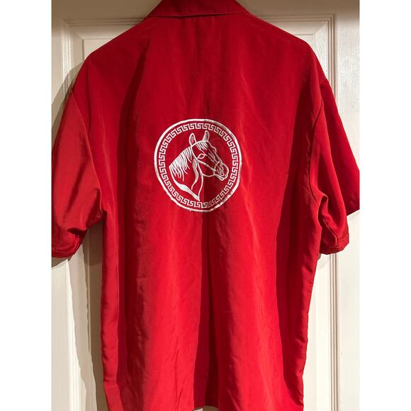 Vintage Saxifon Men's Embroidered Horse Shirt - Picture 2 of 7